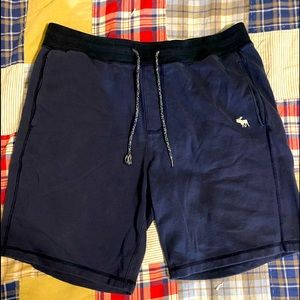 Abercrombie and Fitch Blue Sweatshorts
